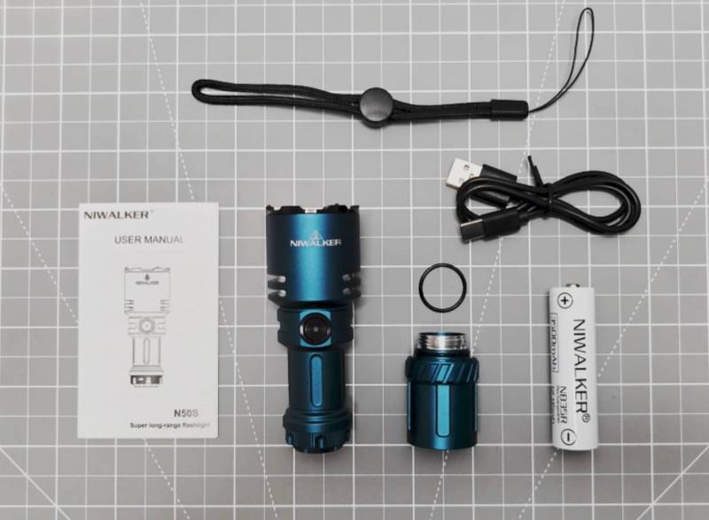 What's included when you buy the NiWalker N50S with batteries