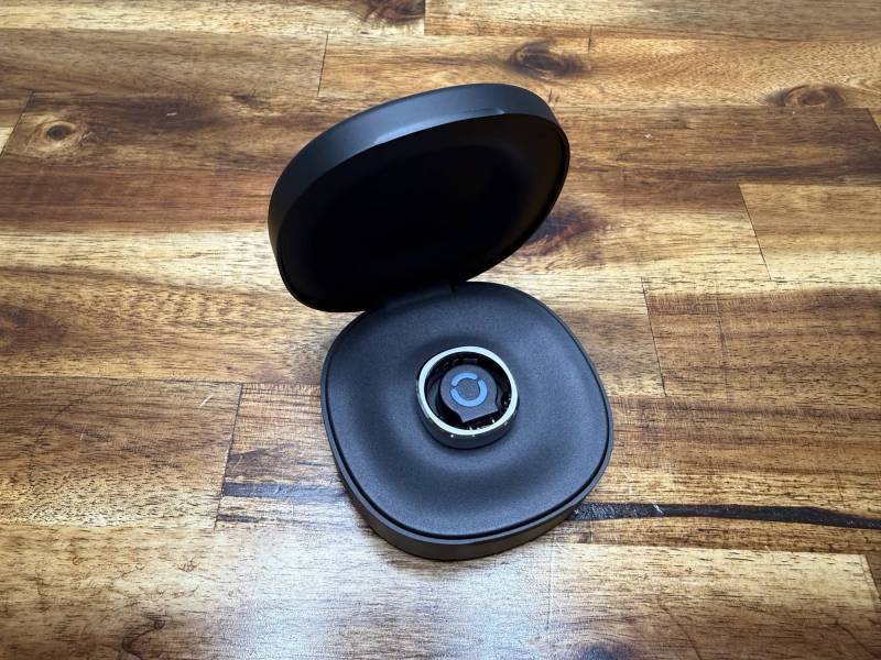 RingConn Gen 3 Smart Ring Review: The Smart Ring for People Who’d Rather Skip the Smartwatch 8 RingConn Gen 3 charging case open with ring inside