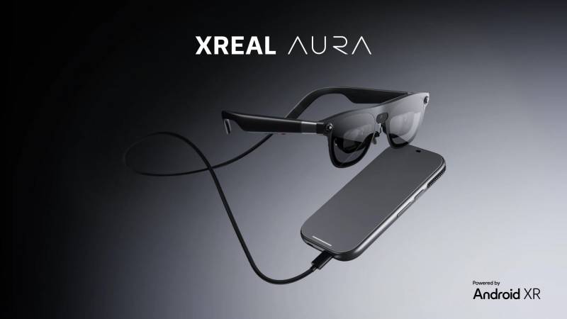 The XREAL AURA: It's not VR or AR. It's XR, the Next Generation of Extended Reality Spatial Computing Glasses 1 XREAL AURA