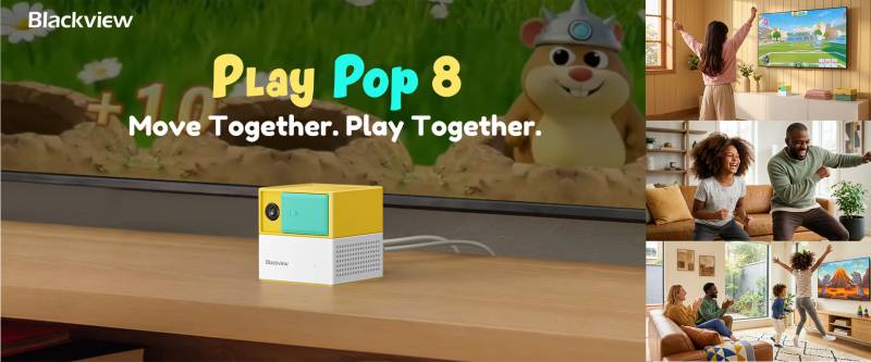 Blackview Launches PlayPop 8 AI Motion Gaming Console: Get the Whole Family Moving with a Healthier and More Joyful Entertainment Experience 1 Blackview PlayPop 8