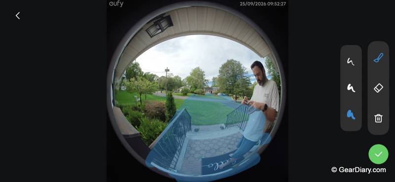 Eufy Video Doorbell S4 Review: One Lens Does the Work of Two, and It’s Subscription-Free 6 View from the Eufy Video Doorbell S4