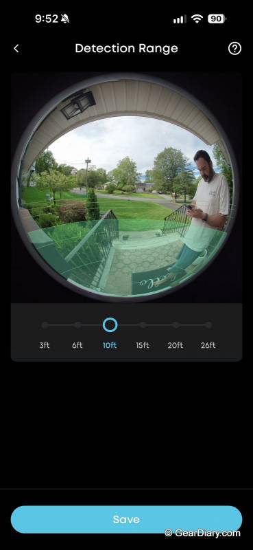 Eufy Video Doorbell S4 Review: One Lens Does the Work of Two, and It’s Subscription-Free 7 The view from the Eufy Video Doorbell S4
