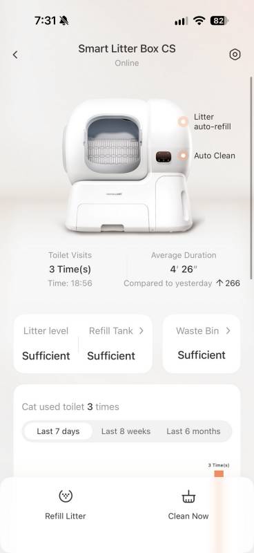HomerunPET CS106 Review: A Self-Cleaning Litter Box That Takes More Than Scooping Off Your To-Do List 38 HomerunPET CS106 Review: A Self-Cleaning Litter Box That Takes More Than Scooping Off Your To-Do List