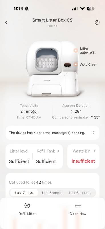 HomerunPET CS106 Review: A Self-Cleaning Litter Box That Takes More Than Scooping Off Your To-Do List 60 HomerunPET CS106 Review: A Self-Cleaning Litter Box That Takes More Than Scooping Off Your To-Do List