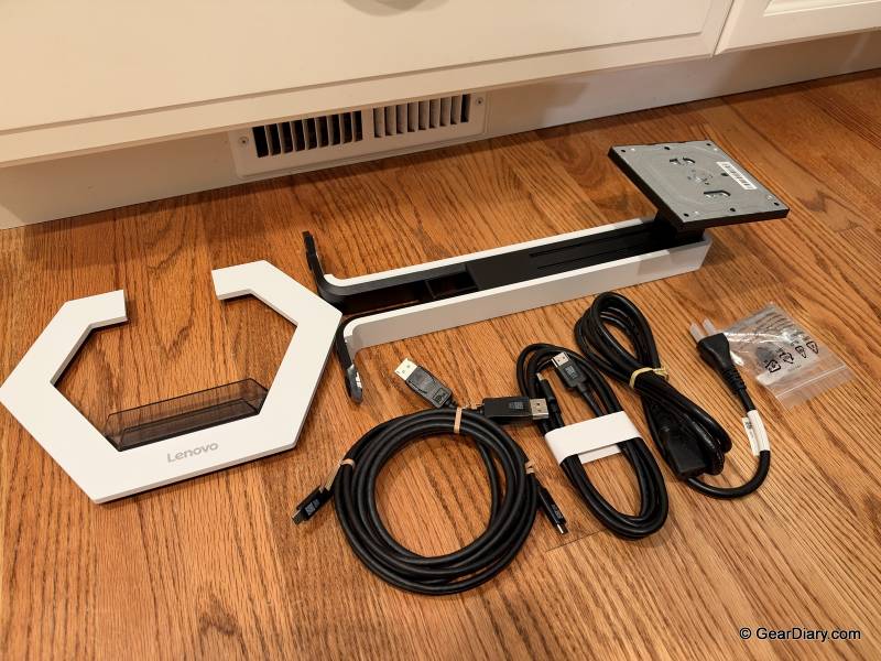 Lenovo Legion Pro 27UD-10 Review: 4K OLED, 240Hz, and No Compromises Required 2 Lenovo Legion Pro 27UD-10 accessories included in the box