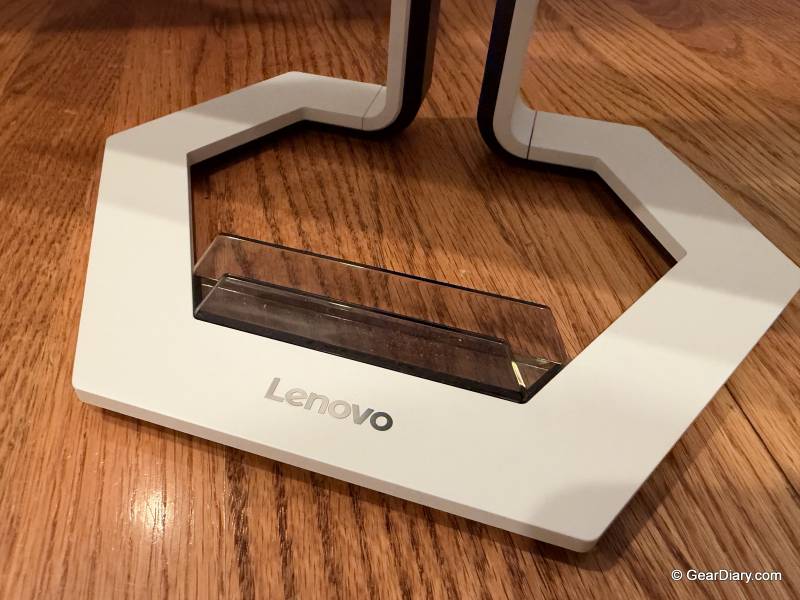 Lenovo Legion Pro 27UD-10 Review: 4K OLED, 240Hz, and No Compromises Required 6 The base of the Lenovo Legion Pro 27UD-10