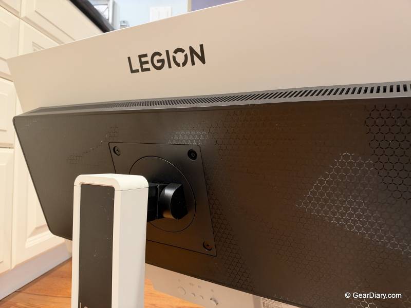 Lenovo Legion Pro 27UD-10 Review: 4K OLED, 240Hz, and No Compromises Required 10 The back of the Lenovo Legion Pro 27UD-10