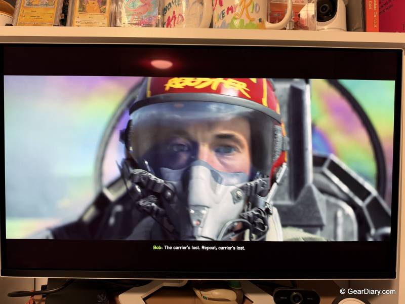 Lenovo Legion Pro 27UD-10 Review: 4K OLED, 240Hz, and No Compromises Required 13 A game being played on the Lenovo Legion Pro 27UD-10