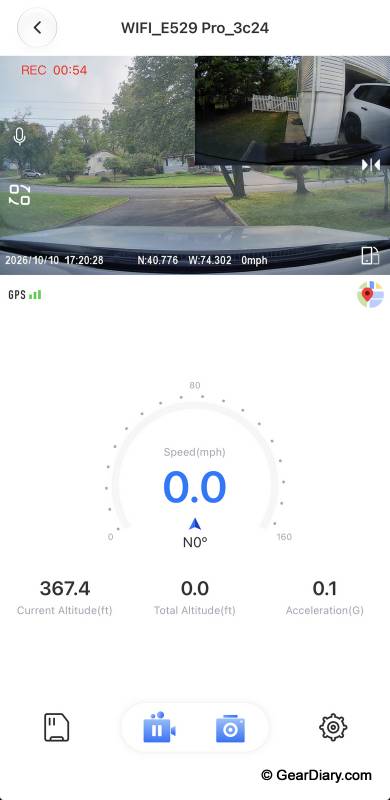 MANGOAL Dual STARVIS 2 Dash Cam for Honda CR-V Review: The Dash Cam That Looks Like Honda Installed It 13 SkyCamm app