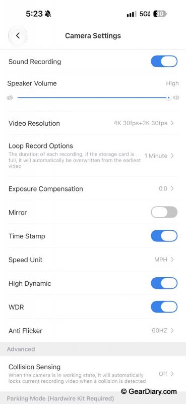 MANGOAL Dual STARVIS 2 Dash Cam for Honda CR-V Review: The Dash Cam That Looks Like Honda Installed It 16 SkyCamm app