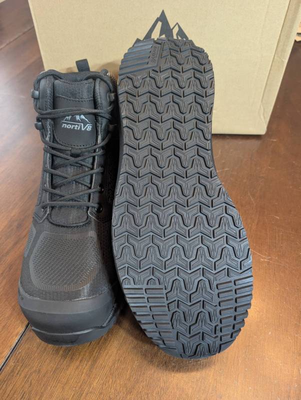 NORTIV 8 WorkNano Boots and Wide Toe Box Hiking Shoes Review: Waterproof Comfort and Surprising Quality Without the High Price 4 NORTIV 8 Men’s WorkNano Boots