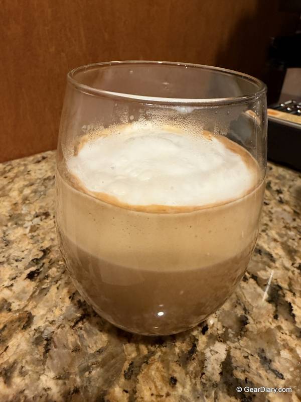 Ninja Luxe Café Mini Review: Big Coffee Shop Flavor, Small Countertop Footprint 18 A cup of coffee from the Ninja Luxe Café Mini