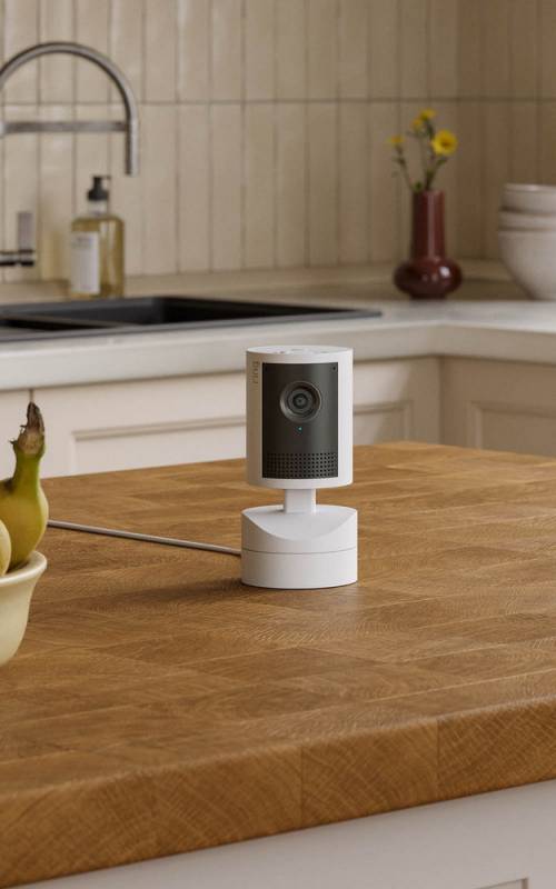 Ring’s New Smart Lock Can Crank Itself Back to Life, and Its Cameras Are Getting Smarter Too 18 Ring Pan-Tilt Indoor Cam 2K