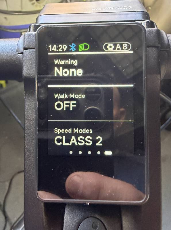 Segway Myon E-bike Review: High-Tech Features That'll Make Your Car Jealous 35 Segway Myon display