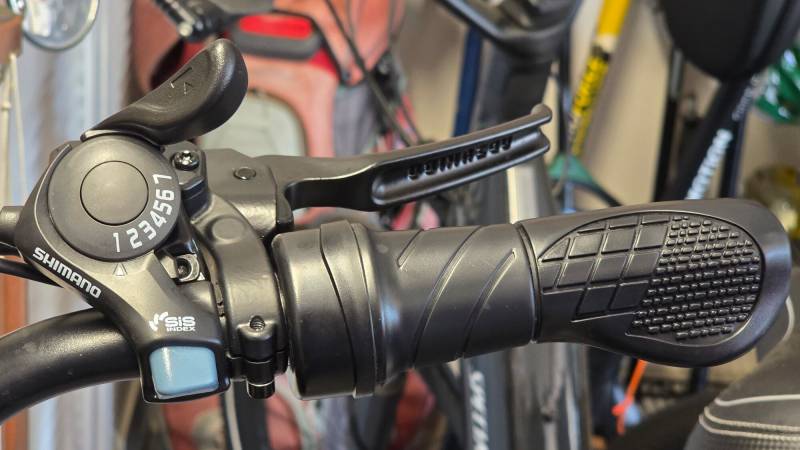 Talonebike Talon T787 Patriot Limited Edition Dual Motor Ebike handlebar