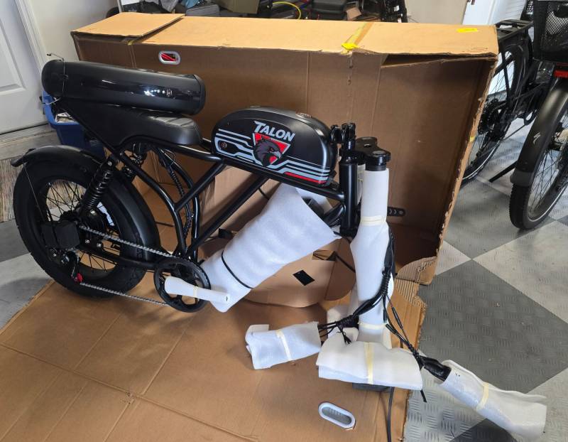 Unboxing the Talonebike Talon T787 Patriot Limited Edition Dual Motor Ebike