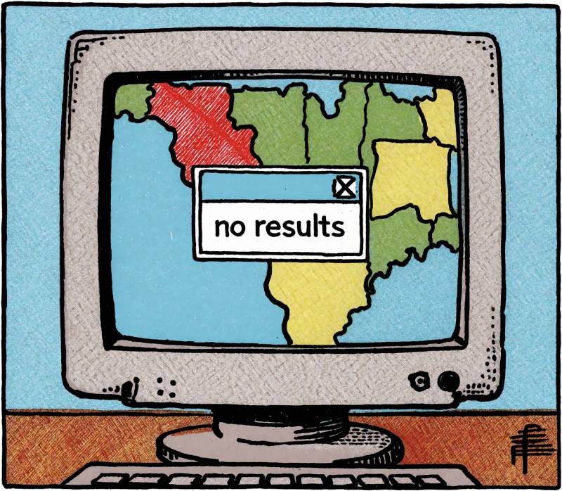 My Descent Into the Seven Circles of Whirlpool: How a Defective Oven Became a Customer Service Disaster 6 A computer with a graphic that says no results.