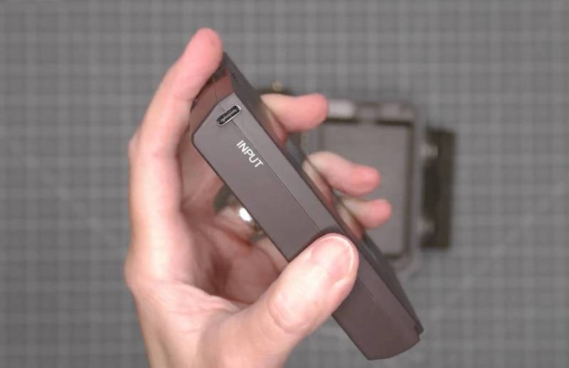 GardePro X66 3.0 Ultra Cellular Trail Camera Review: 7 GardePro X66 3.0 Ultra battery in hand