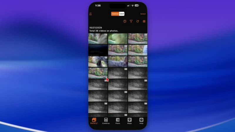 GardePro X66 3.0 Ultra Cellular Trail Camera Review: 9 GardePro app interface