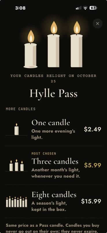 Hylle Review: Catalog Your Bookshelf by Photo With This AI Book Scanner App 11 Hylle candles