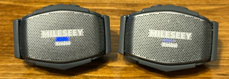 Mileseey GripSound Xmini/GripSense SmartAudio System Review: Tiny Speaker, Tough Build, and Surprisingly Powerful Noise Cancellation 10 A pair of Mileseey GripSound Xminis