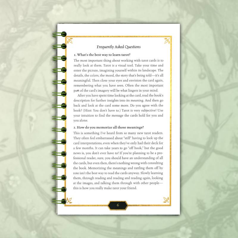Forest of Enchantment Tarot Kit: A Gorgeous Germanic Folklore Deck That Invites You to Read Beyond the Cards 11 Forest of Enchantment Tarot book