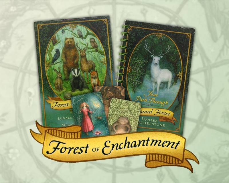Forest of Enchantment Tarot Kit: A Gorgeous Germanic Folklore Deck That Invites You to Read Beyond the Cards 1 Forest of Enchantment Tarot