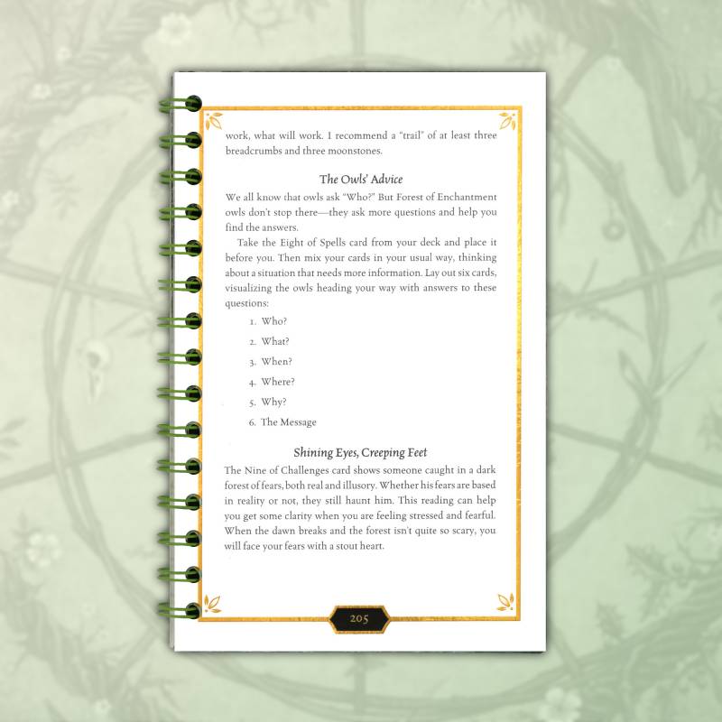 Forest of Enchantment Tarot Kit: A Gorgeous Germanic Folklore Deck That Invites You to Read Beyond the Cards 13 Forest of Enchantment Tarot book